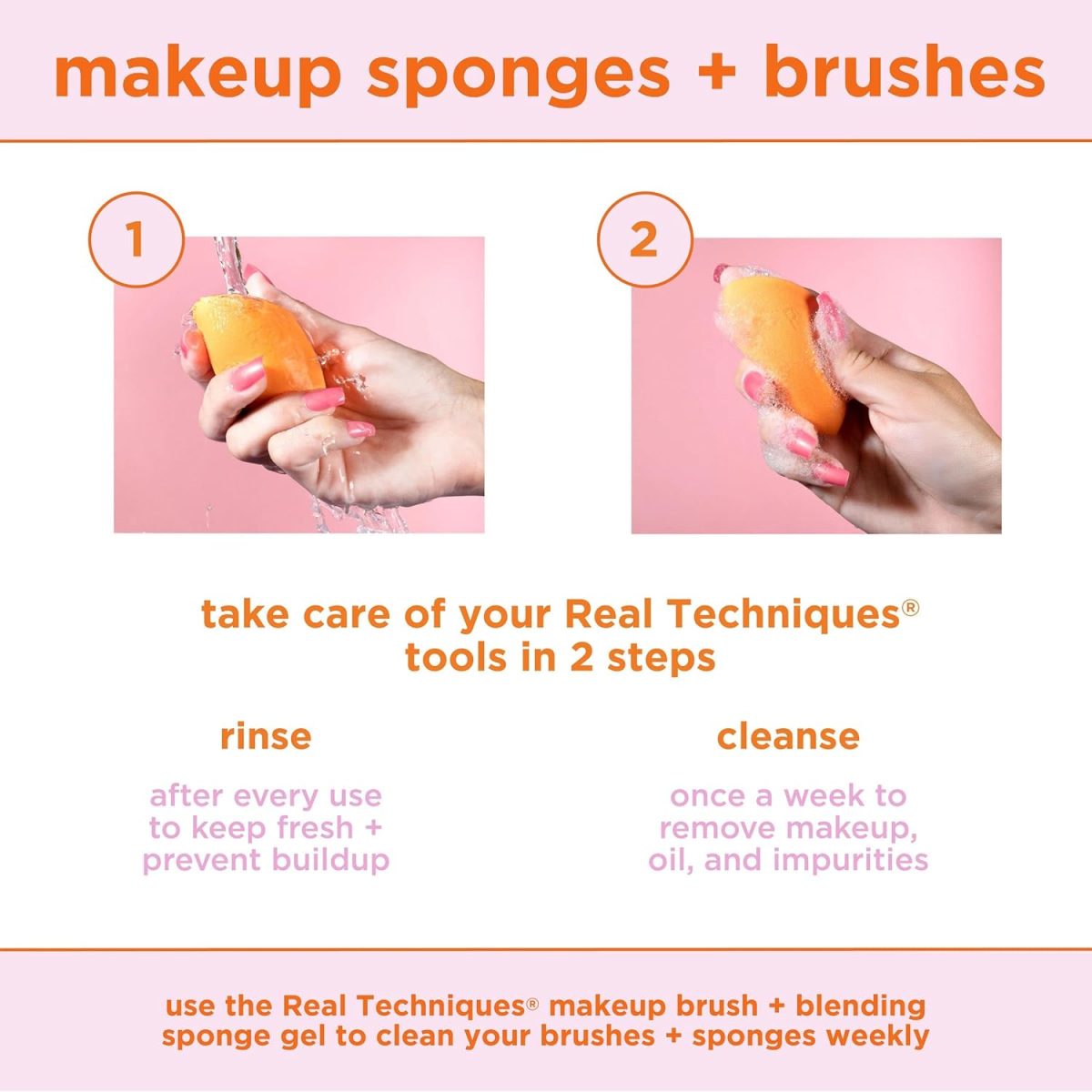 Real Techniques Miracle Complexion Sponge with Travel Sponge Case - Image 15