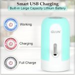 GLUN® Portable Water Dispenser, Rechargable Water Dispenser Pump Type-C Cable, Pumps Water Upto 5 to 20 Litre Bottle - Image 3