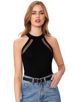 PINZY Women's Casual Western Tank Top