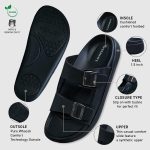 Neeman's PureWhoosh Flow Sandals for Men | Double-Buckle Comfort | Lightweight, Flexible & Stylish Everyday Wear - Image 5