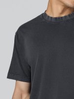 XYXX Haze Solid Acid Wash Cotton Tshirt for Men | Relaxed Fit Round Neck Tshirt - Image 8