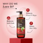 Khadi Natural Hibiscus & Aloe Vera Shampoo | SLS, Paraben Free | Strengthens Hair and Reduces Hair Fall | Suitable for All Hair Types | 310ml - Image 3