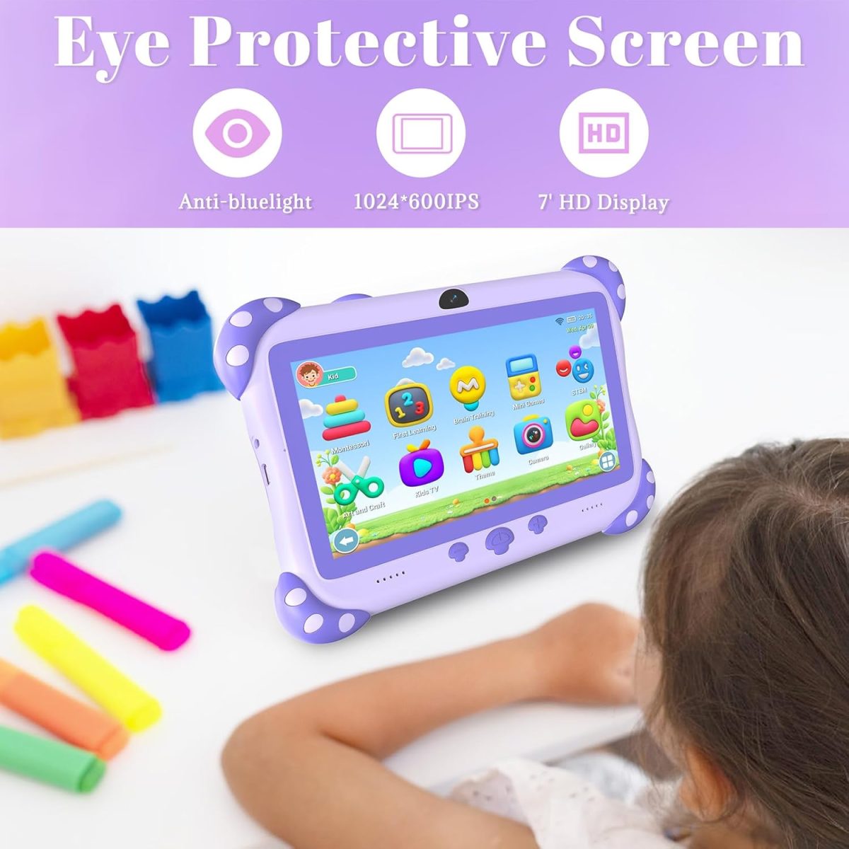 YINOCHE Tablet for kids ages 3-7 - Image 7