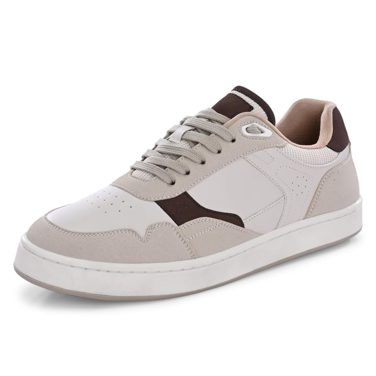 Cruiser Sneaker for Men | Lightweight & Comfortable | Stylish Lace-Up Casual Footwear with Cushioned Insole | Perfect for Versatile Outfits 2642-1