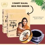 Sai Baby Kajal – 100% Organic & Herbal Kajol for Babies, Newborns & Toddlers | Gentle, Non-Toxic Formula | Safe Eye Kajal for Kids and Sensitive Skin | 4g Each (Pack of 2) - Image 5