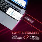 Portronics Silklink 60W PD Type-C to Type C Fast charging Cable for Type C Smartphone and Devices,Premium Silicon Cable, 1M(Red) - Image 5