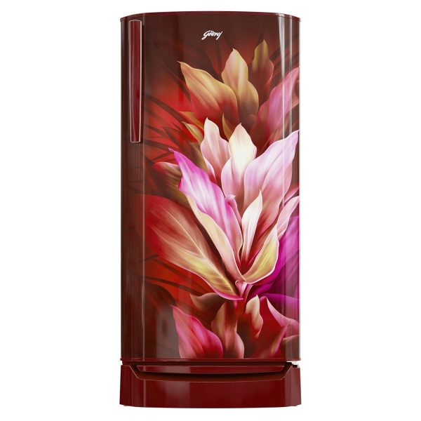 Godrej 180 L 3 Star Direct Cool Turbo Cooling Technology With Upto 24 Days farm Freshness Single Door Refrigerator (RD ERIOPLS 205C THF AZ WN, Azure Wine)