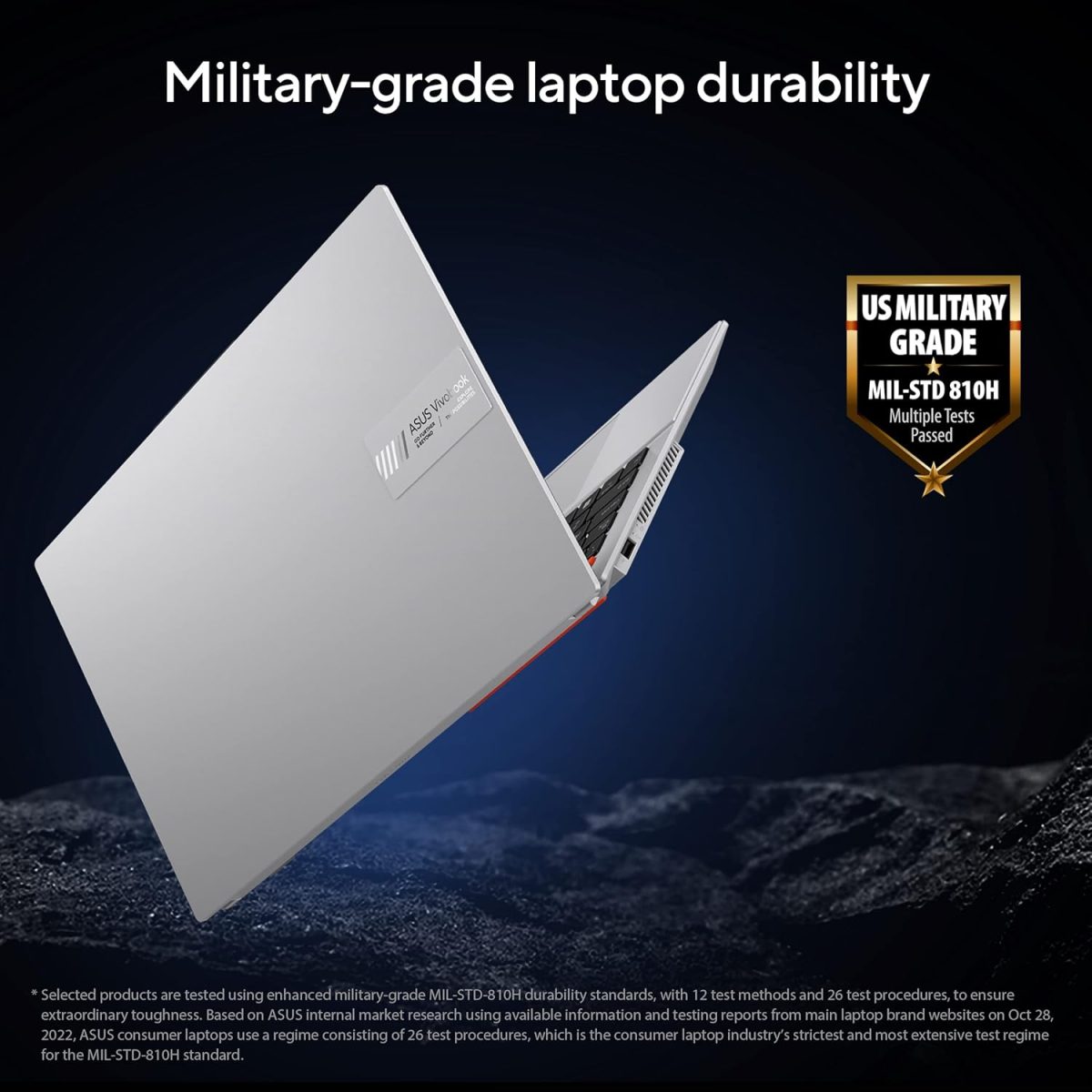 ASUS Vivobook S 15 OLED (2023), Intel Core EVO i9-13900H 13th Gen, 15.6" (39.62 cm) 2.8K 120Hz OLED, Thin & Light Laptop (16GB/1TB SSD/Iris Xe/Win 11/Office 2021/75WHr/Silver/1.7 kg) S5504VA-MA953WS - Image 9