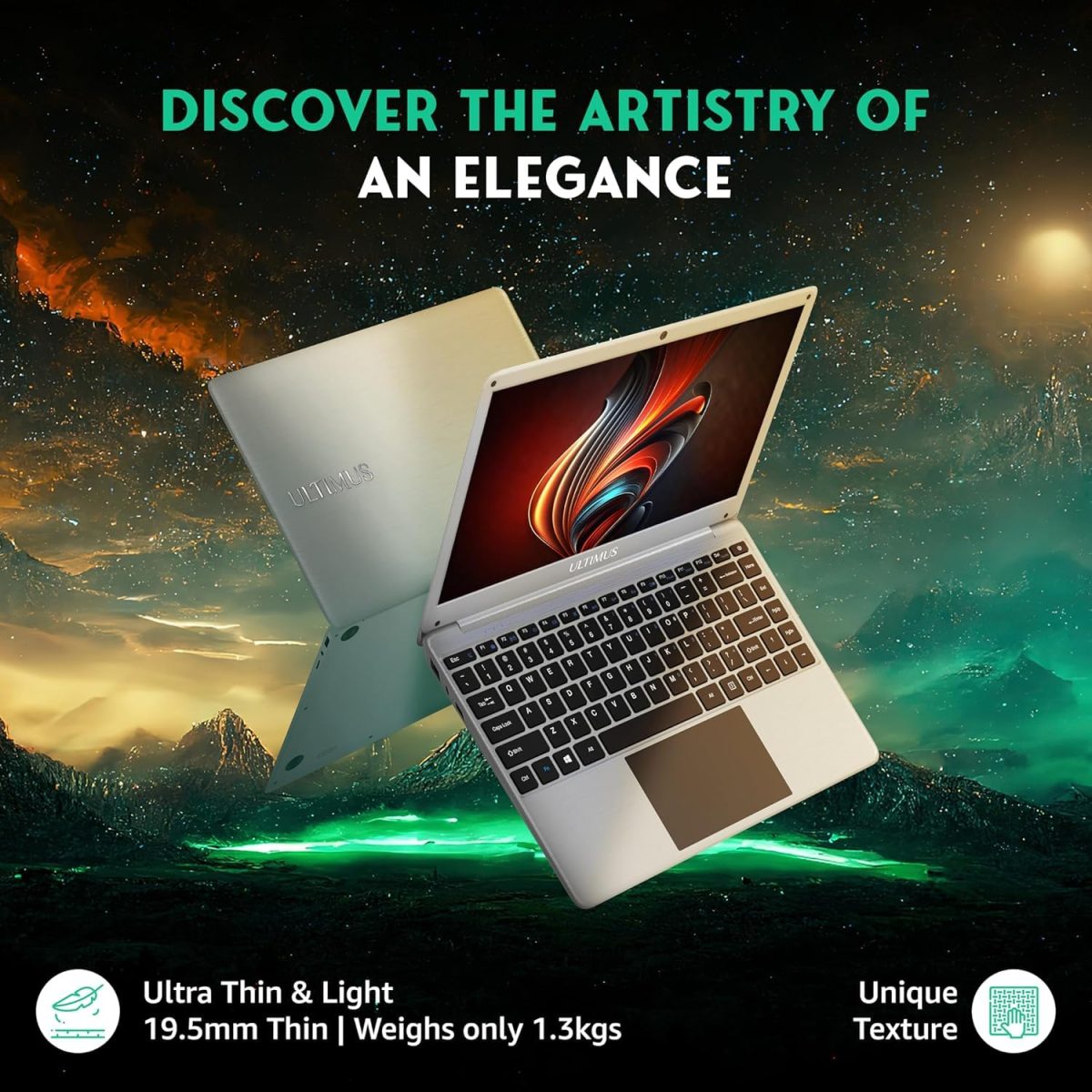 FUTOPIA Ultimus Lite Intel Celeron Dual Core N4020 - (8 Gb/256 Gb Ssd/Windows 11 Home) Nu14U4Inc54Bn-Cs Thin and Light Laptop (14.1 Inch, Cloud Silver) - Image 4