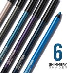 Chambor Colour Studio Le Shimmer Eyeliner |32 hr| Water proof, Smudge Proof, Black Éclat, 1ml - Image 4