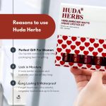 HUDA HERBS Liquid Lipsticks for Women - Set of 5 Paraben & Silicon Free, Matte, Long Lasting, Waterproof, Smudge Proof Mini Lipstick combo, Perfect Gifts for Wome, Red Lipstick Set - Image 2