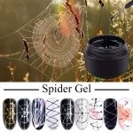 INOG 6 Colors Spider Gel, New Upgraded Matrices Spider Gel with 3pcs Nail Art Brushes, Nail Designs Gel Paint Wire Drawing Gel Polish for Line (White Black Red Blue Gold Silver) - Image 5