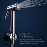 Hindware Italian Collection Health Faucet for Bathroom | Made of ABS | Comes with 1.2-Meter Stainless Steel Tube | Element | 1-Year Manufacturer Warranty - Image 3