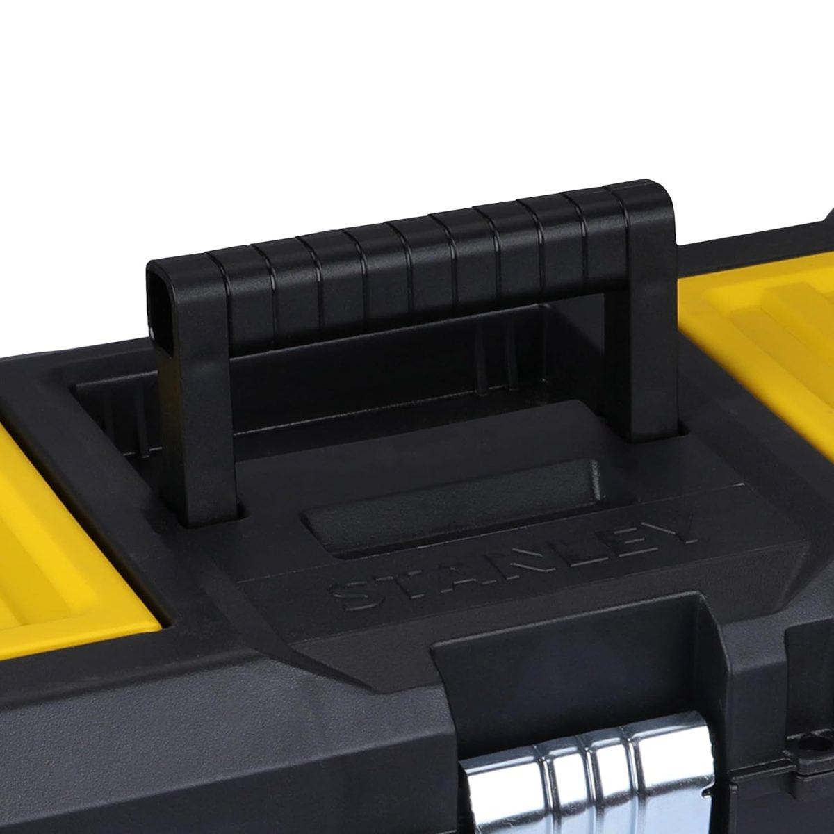 STANLEY STST75518-8 16'' Organised Heavy-Duty Portable Essential Toolbox with Top Lid & Removable Tray Compartment for Easy & Convenient Storage, Top Pad Lock Eye, 1 Year Warranty, 41x19.5x20 cm - Image 14