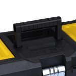 STANLEY STST75518-8 16'' Organised Heavy-Duty Portable Essential Toolbox with Top Lid & Removable Tray Compartment for Easy & Convenient Storage, Top Pad Lock Eye, 1 Year Warranty, 41x19.5x20 cm - Image 14