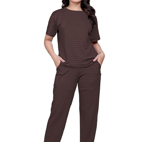 UTKRISHTA VILLA for Women Co-ords Set Casual Co-ords Set for Women Two Piece Co-ord Set Top & Pant Set