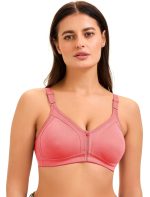 SHERRY Full Coverage Polycotton Non Padded Wirefree C Cup Bra for Daily Comfotable Wear