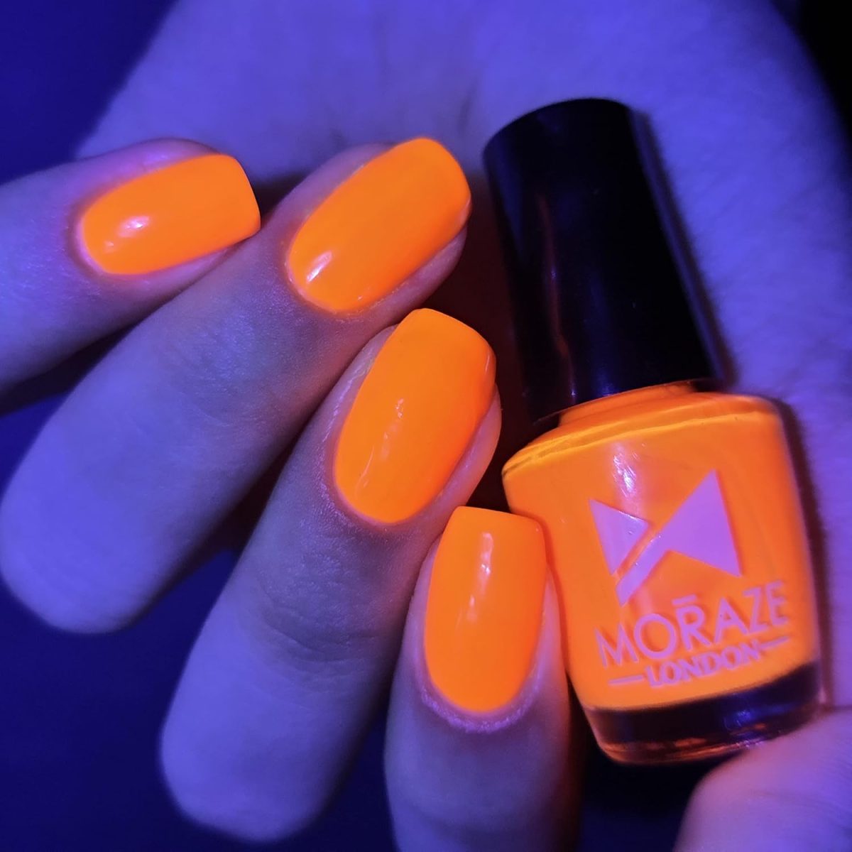 Moraze Combo Pack of 4 Neon Nail Polish Vegan Paraben Free Neon Nail Paint Candy Floss The Midnight Mary I Want To Be A Billionaire I Pink I Can 5 ML Each - Image 5