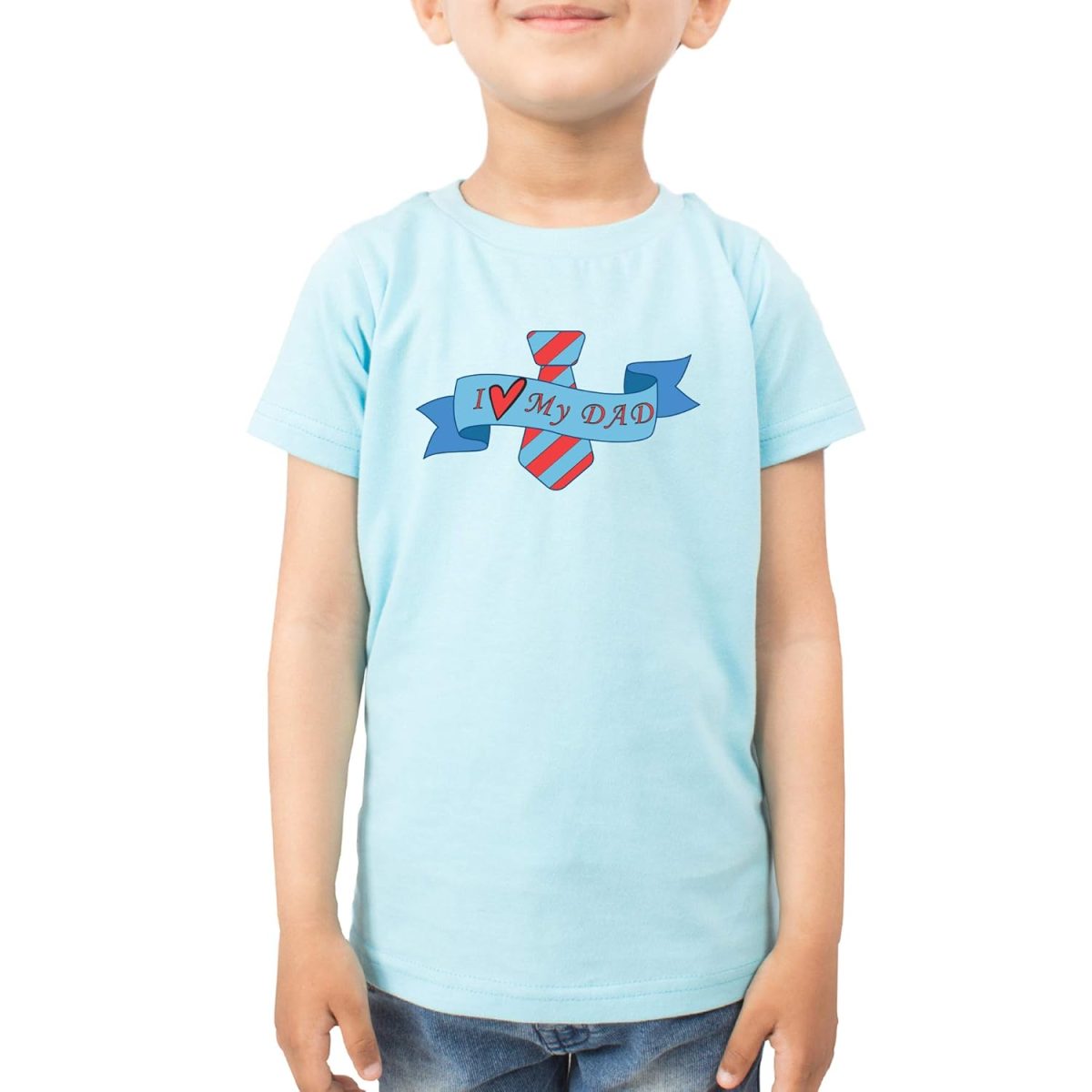 FADE COLLECTION - I Love My Dad Kids T-Shirt (Boys/Girls) - Image 3