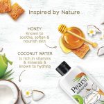 Pears Naturale Nourishing Coconut Water Body Wash 250 ml|| 100% Natural Ingredients|| Liquid Shower Gel with Honey for Glowing Skin - Paraben Free - Image 6