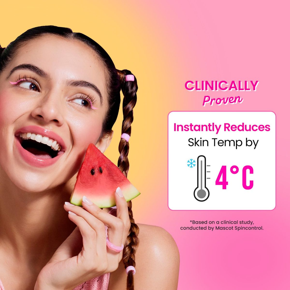 Dot & Key Watermelon Cooling Icy Gel Moisturizer | Instantly Cools Skin, Hyaluronic & Niacinamide | Controls Excess Oil, Boosts Radianc | Refreshes & Soothes Skin, Non-sticky & Non-greasy | 60g - Image 6