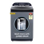 Voltas Beko, A Tata Product 9 Kg 5 Star Fully-Automatic Top Loading Washing Machine (2025 Model, WTL9006UEA / OBS1060, Grey, Double Waterfall Technology)