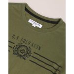 U.S. POLO ASSN. Men Cotton Regular Crew Neck Long Sleeve Brand Print T-Shirt - Image 3
