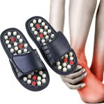 AQUACARE Magnetic Therapy Paduka Slippers | Acupressure | Blood Circulation Slippers Foot Massager For Men and Women (Unisex) | Size- 9, Pack of 1 - Image 3