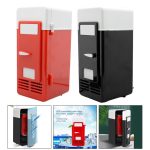 ARTISOUL® USB Mini Car Refrigerator Warmer Bar Portable for 1 Can Desktop Bedroom Red | Major Appliances | Refrigerators & Freezers | Mini Fridges - Image 6