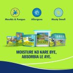 Absorbia Moisture Absorber XL with Activated Charcoal | Pack of 2 (450 g X 2 boxes) | 1L Absorbs|Dehumidifier for Rooms & Wardrobes|Fights Against Moisture, Mould, Fungus… - Image 5