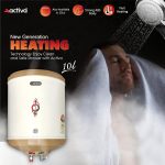 Activa Amazon 10 Liter Water Heater Geyser, ISI Copper Element 3 KVA (0.8mm), Instant Heat Water, Anti Rust Coated Tank, ABS Body, BEE 5 Start Rated, Energy Efficient, 5 Year Warranty - IVORY - Image 5