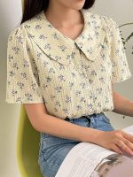 GRECIILOOKS Oversized Shirt for Women – Korean Casual Short Sleeve Loose Fit Top | Plus Size Summer Wear for Girls & Women - Image 7