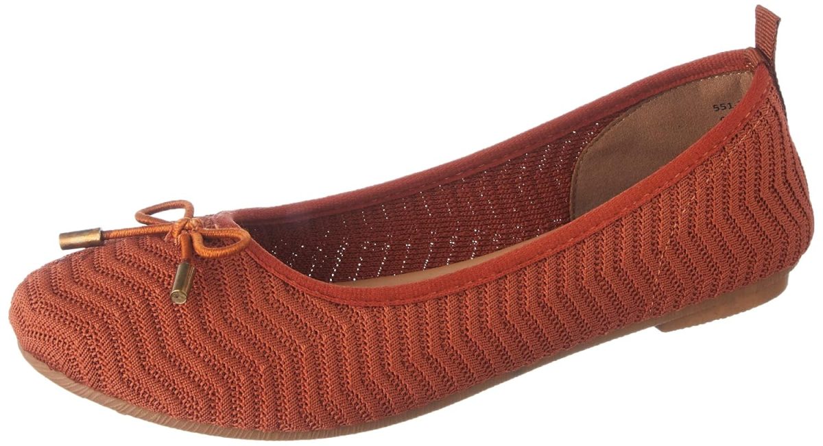 Bata Womens Alex Ballerina Ballerinas, Brown, (5513756)
