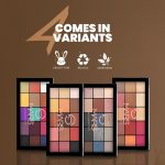 MARS Fantasy 15 Eyeshadow Palette | Highly Pigmented & Easy to Blend | Matte and Shimmer Shades (22.5g) (01-Multicolor) - Image 4