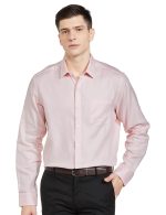 Arrow Men's Solid Full Sleeve Slim Fit Cutaway Collar Cotton Formal Shirt