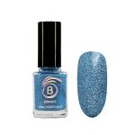 Beromt Blue Wave Holographic Nail Polish, Glitter Nail Paint, Nail Art, Colors, Gel Effect Nail Polish, Best Nail Polish, High-Shine Long Lasting Non-Toxic Professional Nail Polish, 10ml-526