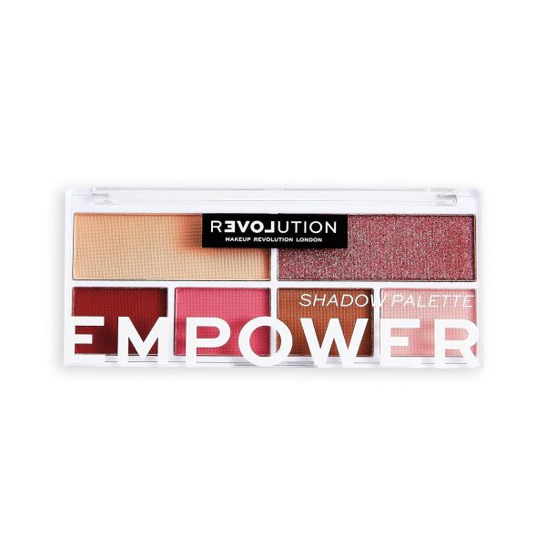 Makeup Revolution Colour Play Empower Eyeshadow Palette, Multi-Color