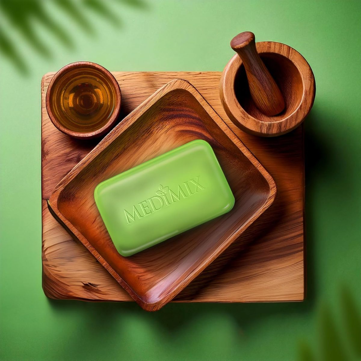 Medimix Transparent Ayurvedic Traditionally Made Bathing Bar Soap 125g (Pack of 4) | Infused with Glycerine and Lakshadi Oil | Effective for Dry Skin - Image 6