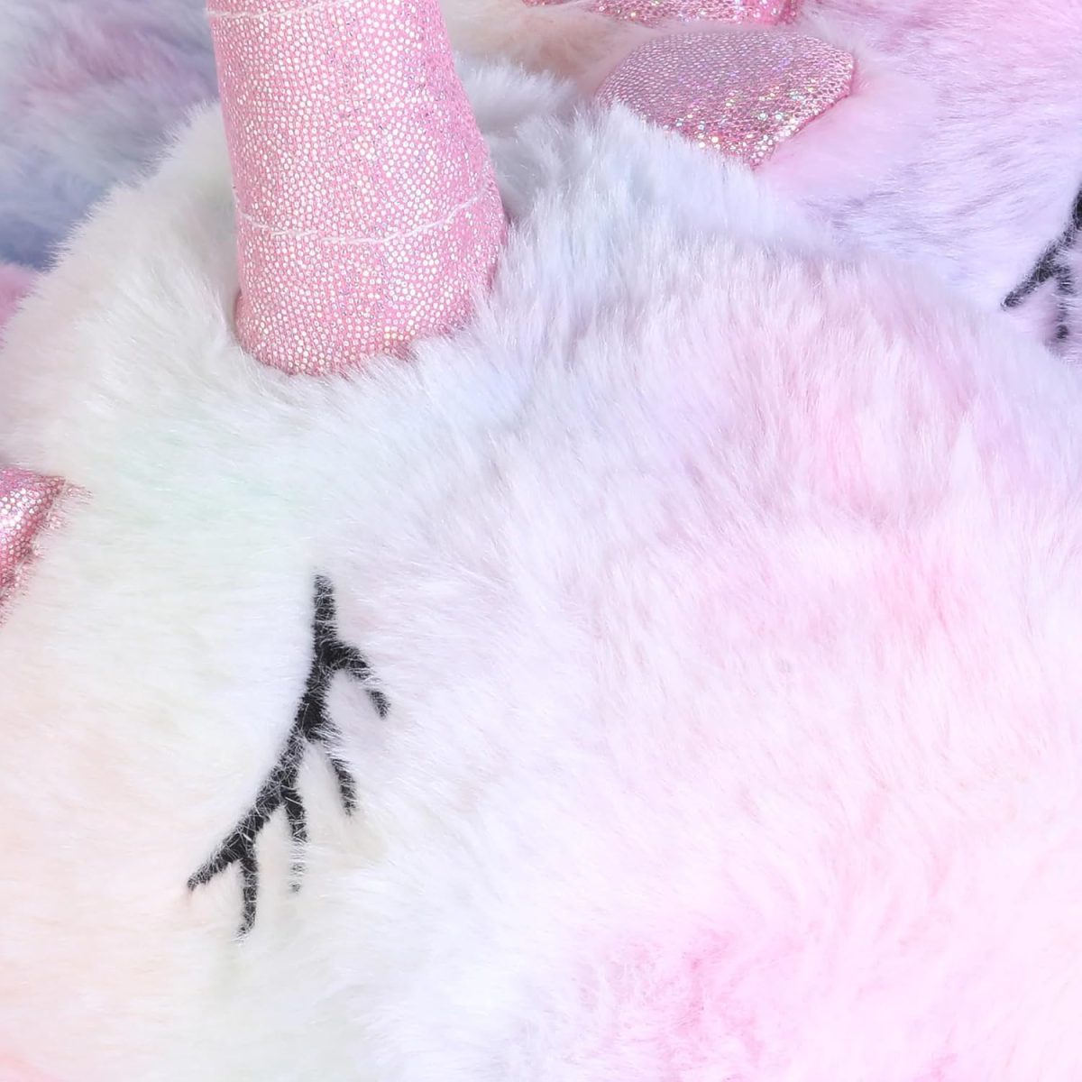 HAMSTER London Furry Slipper Lama - Cozy Comfort for Your Feet! Pink - Image 3