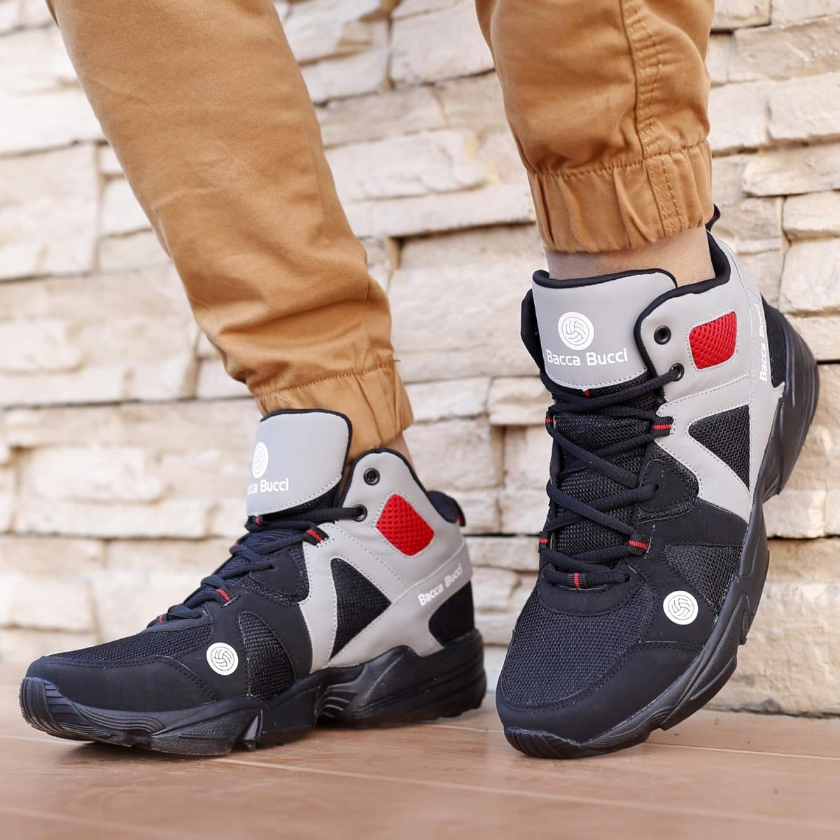 Bacca Bucci Men Lace Up Sneaker Shoes - Image 4