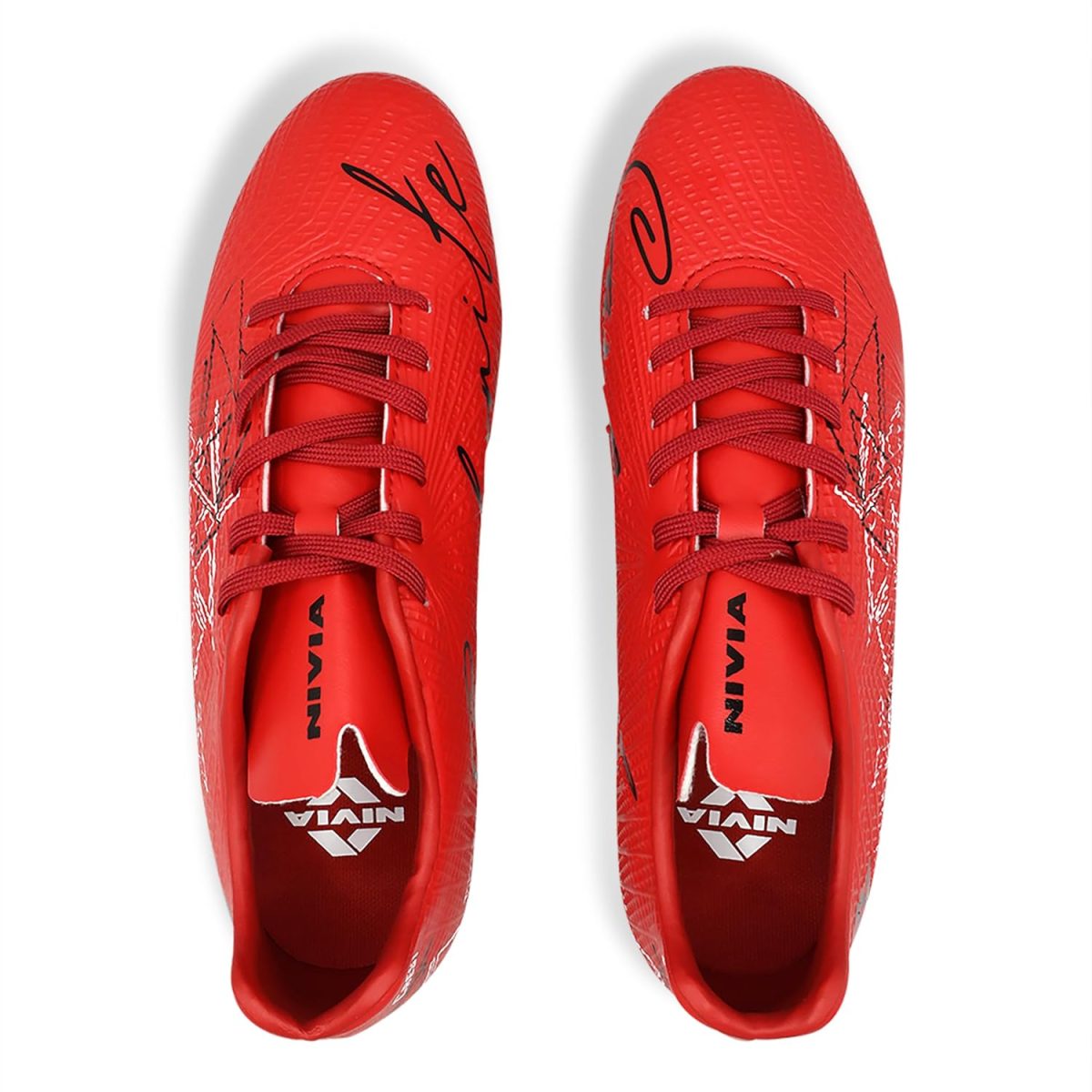 Nivia Carbonite 7.0 Crest Football Stud/ 3D Embossed Synthetic Leather/EVA Sockliner and Lightweight Sole - Image 6