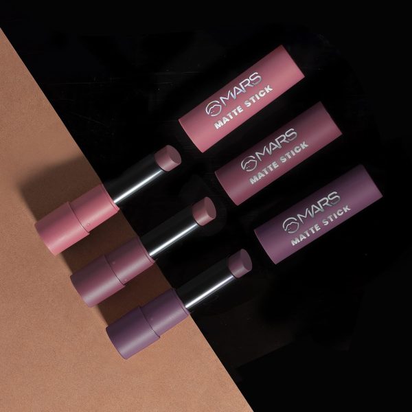 Mars Matte Lipstick Box Set of 3 (Plums-03)