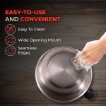V-Guard VKM12 1.2 Litre Multipurpose Electric Kettle| 600 W|Kettle for Boiling Milk, Tea, Coffee, Cooking Eggs|360° Rotating Base,Auto Cut-off,Overheat & Dry Boil Protection|1 Year Coverage by V-Guard - Image 6
