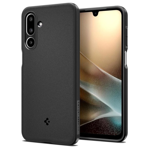 Spigen Essential Sand Blast for Samsung Galaxy M36 5G / F36 5G Case, Galaxy M36 5G / F36 5G Back Cover - Matte Black