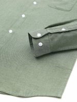 The Bear House Men's Solid Slim Fit Shirt - Image 8