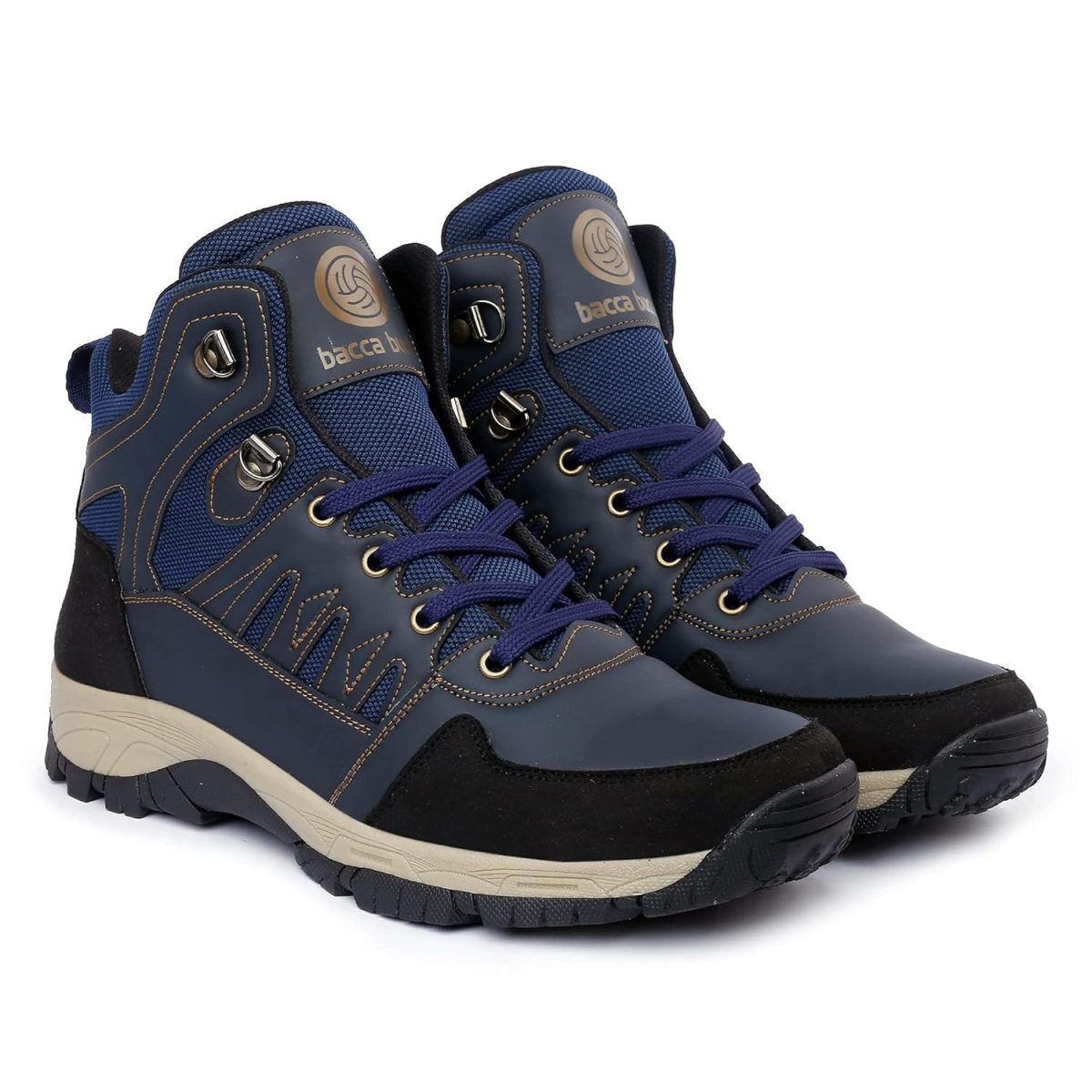 Bacca Bucci Men Lace Up Hiking Boot - Image 9