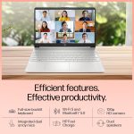 (Refurbished) HP Laptop 15s, 12th Gen Intel Core i5-1235U, 15.6-inch (39.6 cm), FHD, 16GB DDR4, 512GB SSD, Intel Iris Xe Graphics, 720p HD Camera, Backlit KB, Thin & Light (Win 11, Silver, 1.69 kg), fy5009TU - Image 4