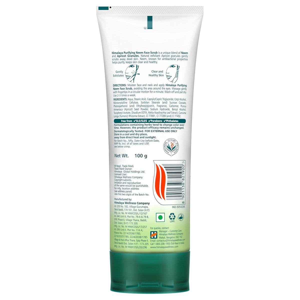 Himalaya Herbals Purifying Neem Scrub, 100gm - Image 7