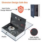 Shopo (LABEL) Book Locker Dictionary Stainless Steel Hidden Safe Jewellery Box/Cash Locker for Home and Office (18 x 12 x 5.5 cm) (Multicolour) - Image 2