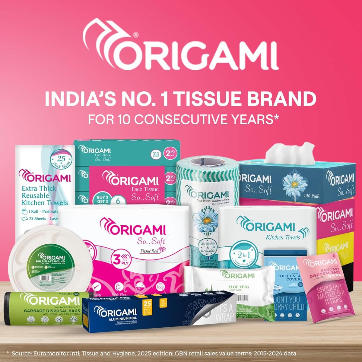 Origami 2 Ply Facial Tissue Soft Pack | Car Tissue Pouch - Pack of 3 (200 Pulls Per Box, 600 Sheets) - Image 8
